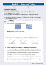Load image into Gallery viewer, Year 8 Science light and vision sample page