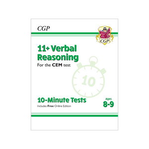 11+ CEM 7 Practice Workbook Bundle for Year 4 Ages 8-9 KS2