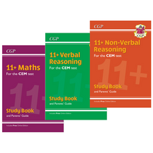 Load image into Gallery viewer, 11+ Plus CEM 3 Study Book Bundle KS2