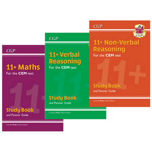 11+ Plus CEM 3 Study Book Bundle KS2