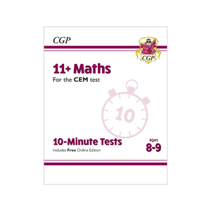 11+ CEM 7 Practice Workbook Bundle for Year 4 Ages 8-9 KS2