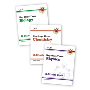 Year 7 Science 10-Minutes Practice Question Book Bundle For Ages 11 -12 KS3