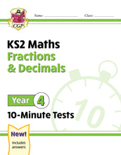 Load image into Gallery viewer, Year 4 Maths 10-Minute Tests Bundle For Ages 8-9 KS2