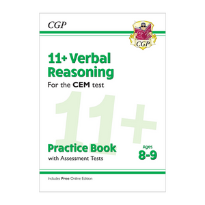 11+ CEM 7 Practice Workbook Bundle for Year 4 Ages 8-9 KS2