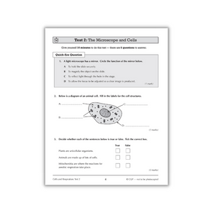 Year 8 Science 10-Minutes Practice Question Book Bundle For Ages 12 -13 KS3
