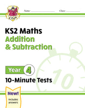 Load image into Gallery viewer, Year 4 Maths 10-Minute Tests Bundle For Ages 8-9 KS2