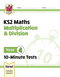 Year 4 Maths 10-Minute Tests Bundle For Ages 8-9 KS2