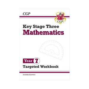 Year 7 Maths English & Science Workbook Bundle for ages 11-12 KS3