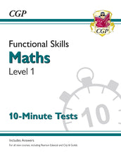 Load image into Gallery viewer, Functional Skills Maths Level 1 - Study &amp; Test Bundle