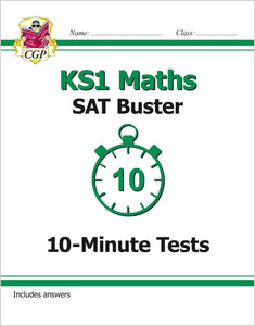 Year 2 Maths and English 10-Minute SATs Work Book Bundle 1 For Ages 6-7 KS1