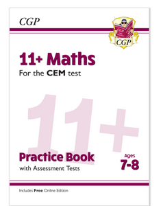 11+ CEM Test Practice 3 Workbook Bundle for Year 3 Ages 7-8 KS2