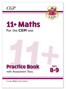 11+ CEM Test Practice 3 Work Book Bundle for Year 4 Ages 8-9 KS2