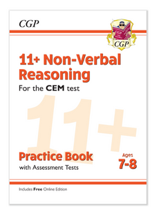 11+ CEM Test Practice 3 Workbook Bundle for Year 3 Ages 7-8 KS2