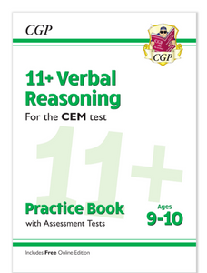 11+ CEM 7 Practice Workbook Bundle for Year 5 Ages 9-10 KS2