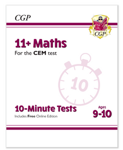 11+ CEM 7 Practice Workbook Bundle for Year 5 Ages 9-10 KS2