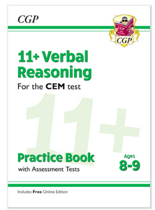 11+ CEM Test Practice 3 Work Book Bundle for Year 4 Ages 8-9 KS2