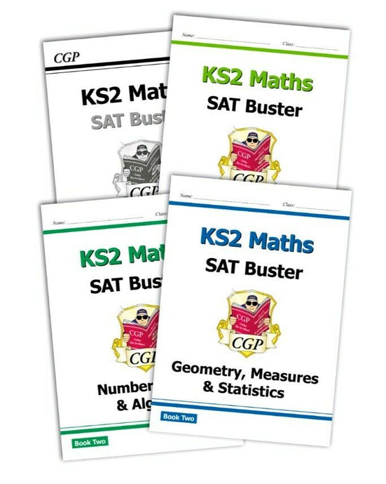 Year 6 Maths SAT Buster Workbook Bundle 2 For Ages 10-11 KS2