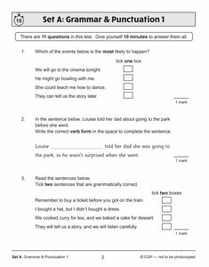 Year 6 Maths & English 10-Minute SATS Buster Test Bundle 1 For Ages 10-11  KS2