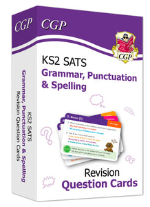 Year 6 SATS Maths & English (SPAG) Revision Question Cards For Ages 10-11 KS2