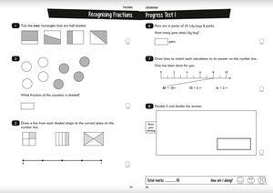 Year 2 Maths & English SATs Practice Question Book For Ages 6-7 KS1