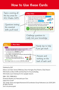 Year 6 SATS Maths & English (SPAG) Revision Question Cards For Ages 10-11 KS2