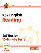 Load image into Gallery viewer, Year 6 Maths &amp; English 10-Minute SATS Buster Test Bundle 1 For Ages 10-11  KS2