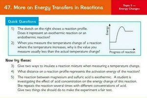 AQA GCSE 9-1 All 3 Separate Science Revision Cards KS4