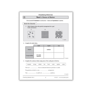 Year 7 Science 10-Minutes Practice Question Book Bundle For Ages 11 -12 KS3