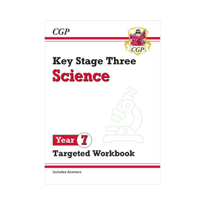 Year 7 Maths English & Science Workbook Bundle for ages 11-12 KS3