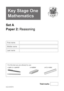 Year 2 Maths SATS Practice Paper Bundle KS1 Pack 1 & 2 for ages 6 to 7