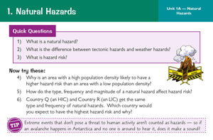 AQA GCSE 9-1 Geography Revision & Test Practise Bundle for KS4