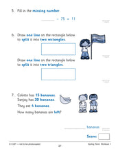Load image into Gallery viewer, Year 2 Maths and English Home Learning Workbook Bundle for 6 to 7 KS1