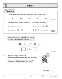 Year 4 Maths 10-Minute Tests Bundle For Ages 8-9 KS2