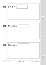 Load image into Gallery viewer, Year 2 Maths SATS Practice Paper Bundle KS1 Pack 1 &amp; 2 for ages 6 to 7