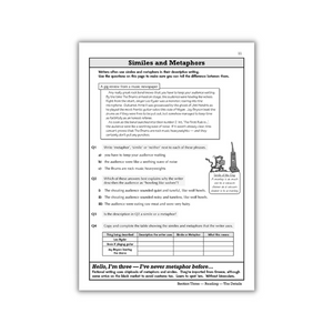 Year 7 English Practice Question & Workbook For Ages 11 -12 KS3