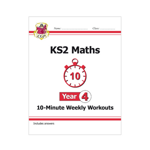 Year 4 Maths and English Home Learning Workbook Bundle for 8 to 9 year olds KS2
