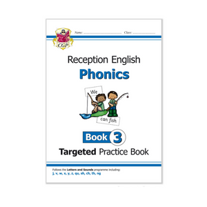 Reception English Practice 5 Work Book Bundle: Phonics Books 1-5