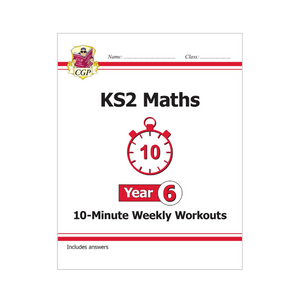 Year 6 Maths and English Home Learning Workbook Bundle for Ages 10 to 11 KS2