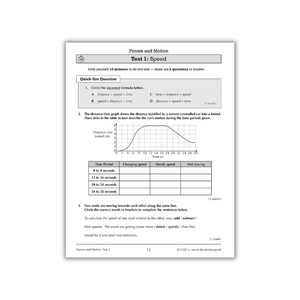 Year 8 Science 10-Minutes Practice Question Book Bundle For Ages 12 -13 KS3