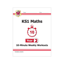 Load image into Gallery viewer, Year 2 Maths and English Home Learning Workbook Bundle for 6 to 7 KS1