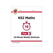 Load image into Gallery viewer, Year 3 Maths and English Home Learning Workbook Bundle for 7 to 8 year olds KS2