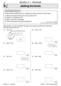 Year 6 Maths SATs Buster Workbook Bundle 1 For Ages 10-11 KS2