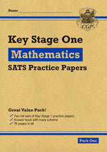 Load image into Gallery viewer, Year 2 Maths SATS Practice Paper Bundle KS1 Pack 1 &amp; 2 for ages 6 to 7