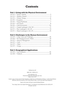 AQA GCSE 9-1 Geography Revision & Test Practise Bundle for KS4