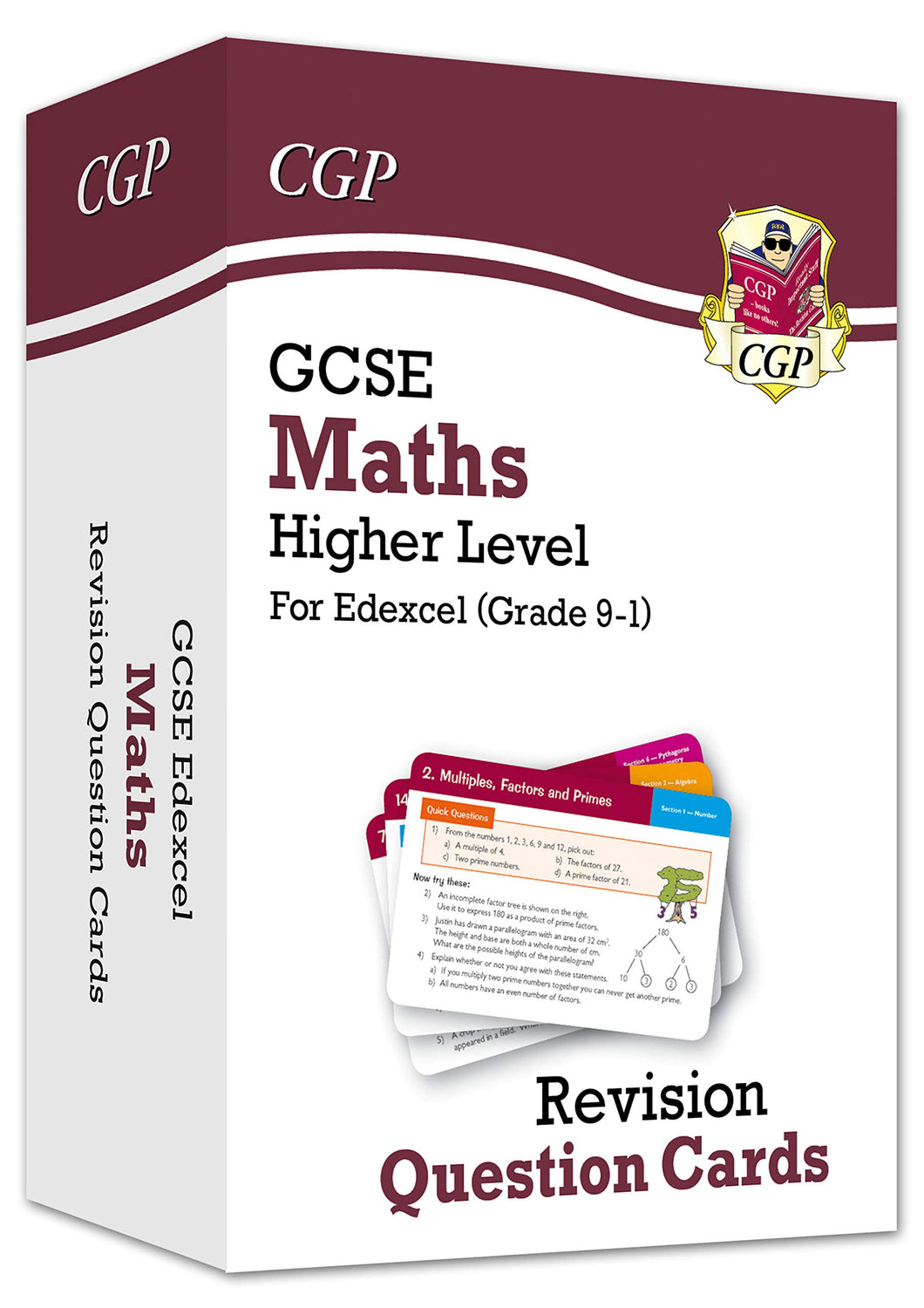 Edexcel  Grade 9-1 GCSE Maths Revision Question Cards - Higher