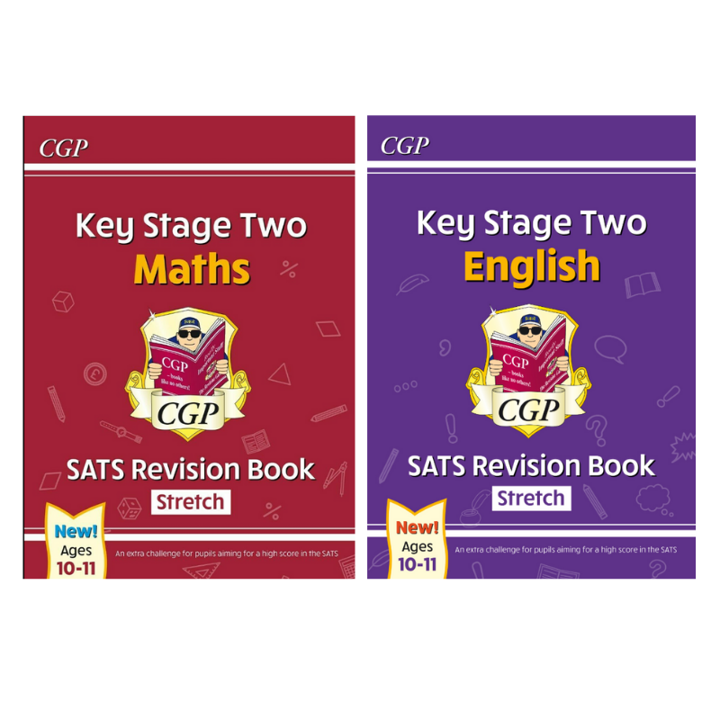 Year 6   Maths & English SATS Stretch Revision Bundle For Ages 10-11 KS2