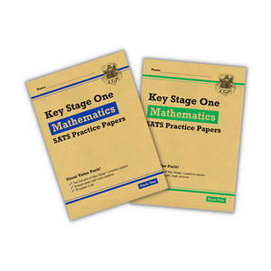 Year 2 Maths SATS Practice Paper Bundle KS1 Pack 1 & 2 for ages 6 to 7