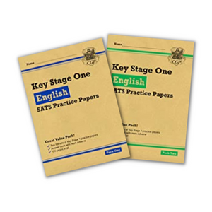 Year 2 English SATs Practice Paper Bundle KS1 Pack 1 & 2 for ages 6 to 7