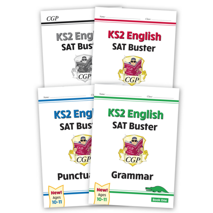 Year 6 English SATs Buster Workbook Bundle 1 For Ages 10-11 KS2