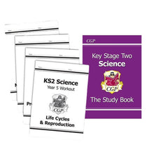Load image into Gallery viewer, Year 5 Science Home Learning Workbook Bundle for Ages 9-10 KS2